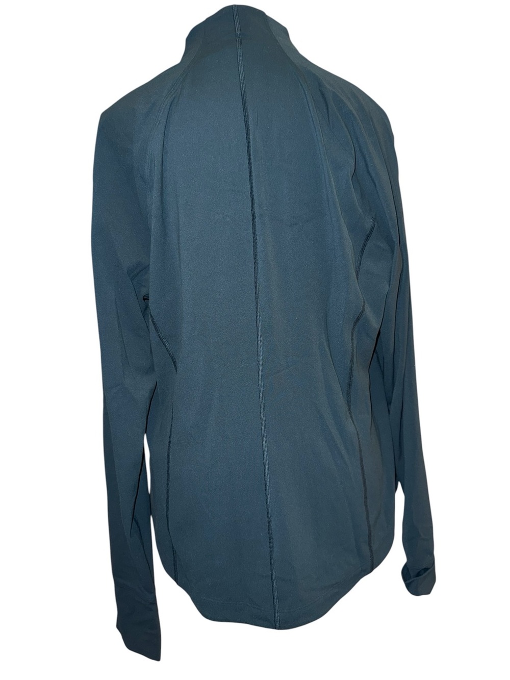 Athleta Salutation Jacket Teal Blue Full Zip Size XL - Picture 5 of 8